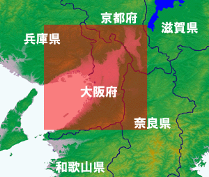 中部圏地図